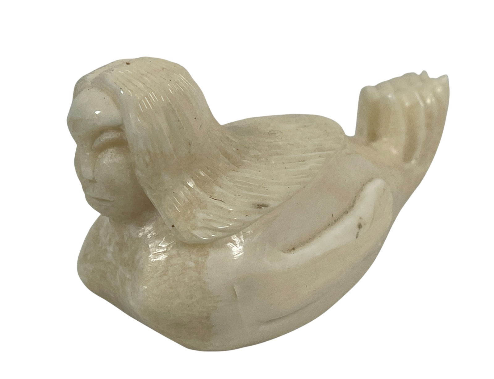 Mid Century Inuit Carved Spirit Seal Sculpture (1 of 6)