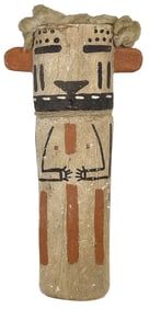 c1930 Native American Hopi Flat Infant Crib Kachina Doll