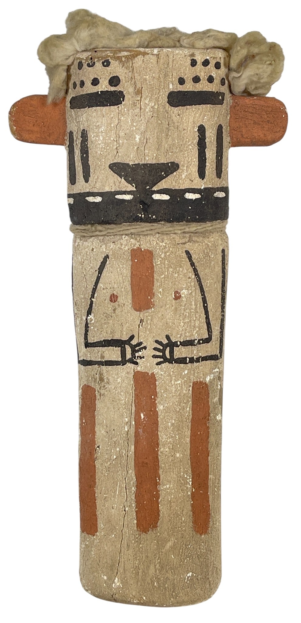 c1930 Native American Hopi Flat Infant Crib Kachina Doll (1 of 6)