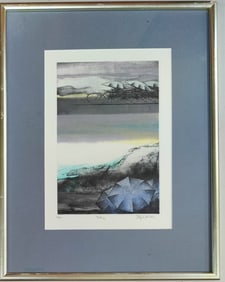 Shigeki Kuroda L/E Etching & Aquatint Titled February