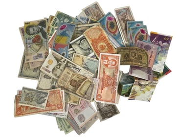 Lot of Mixed Currency
