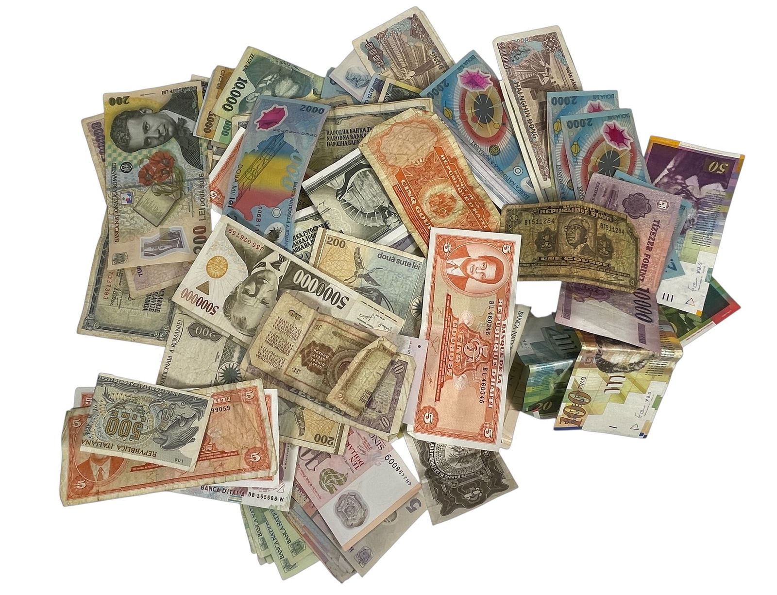 Lot of Mixed Currency (1 of 4)