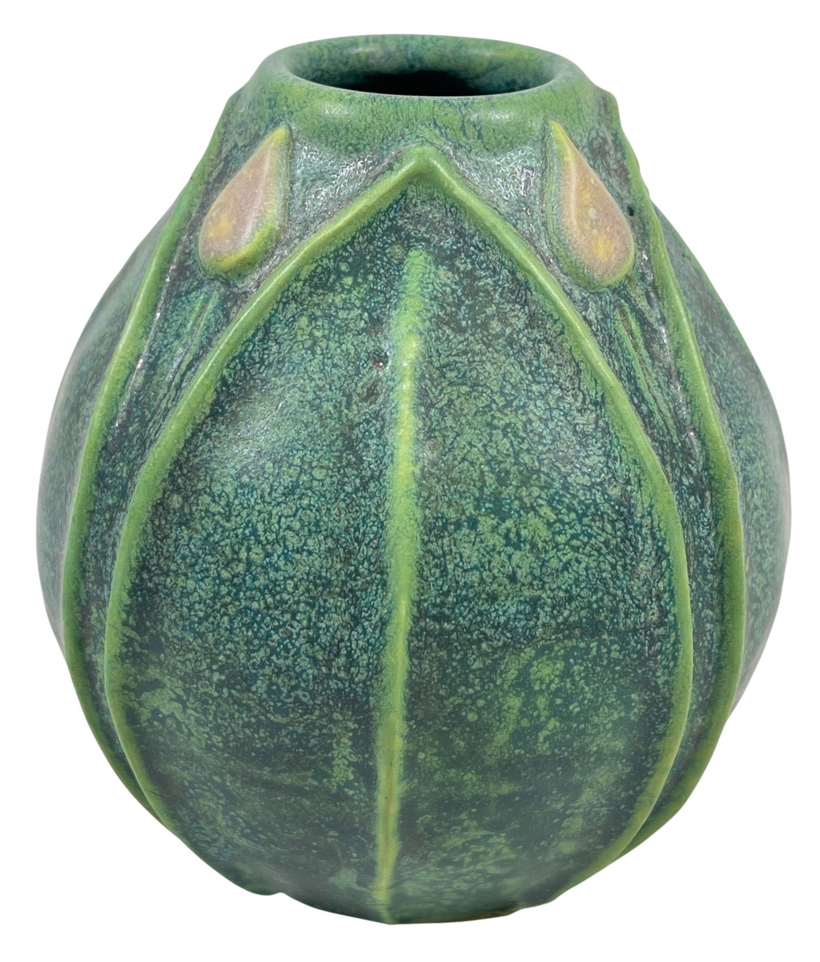 Jemerick Art Pottery Cabinet Vase, Manner of Grueby (1 of 5)