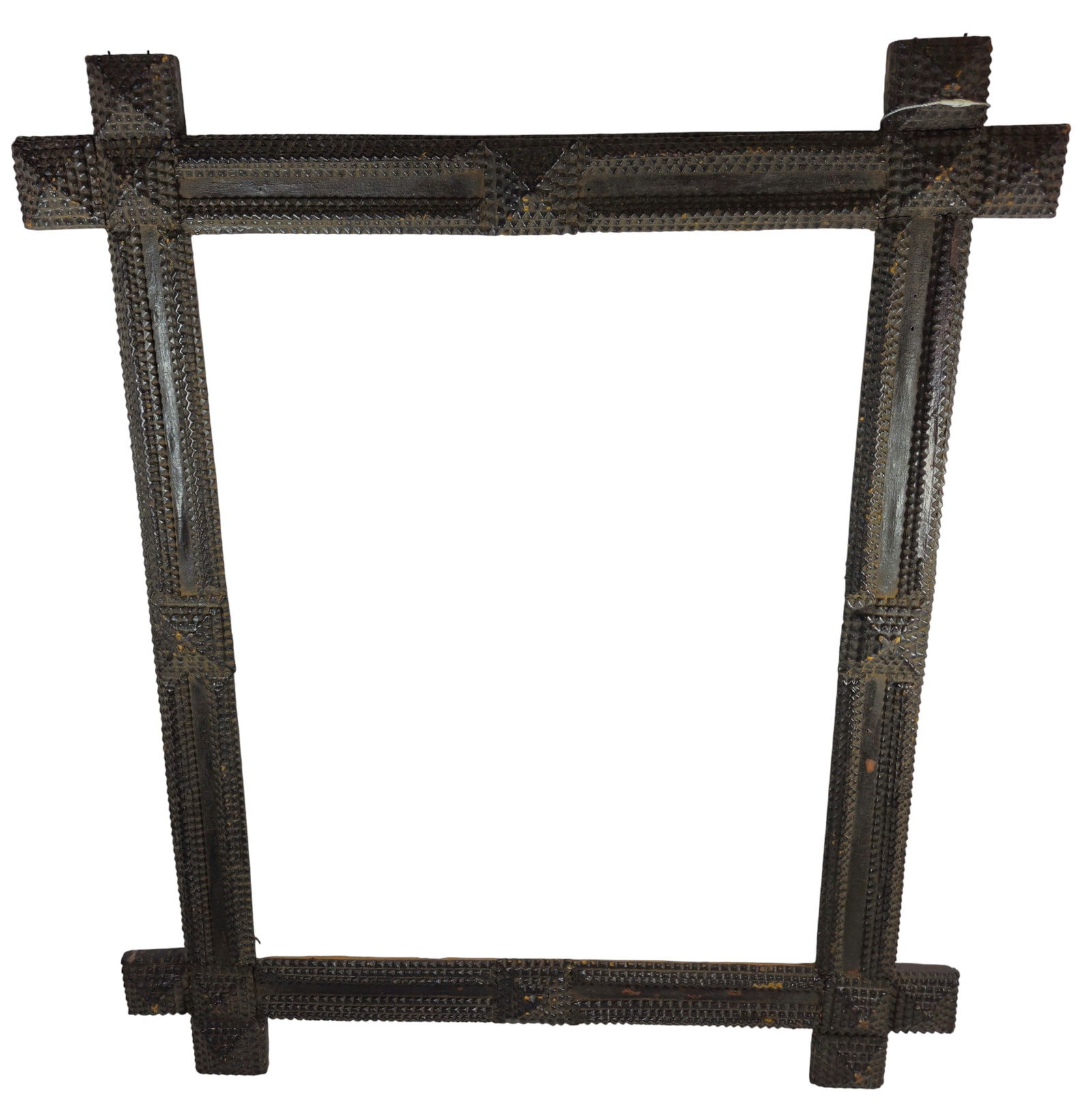 19th Century Tramp Art Frame (1 of 5)