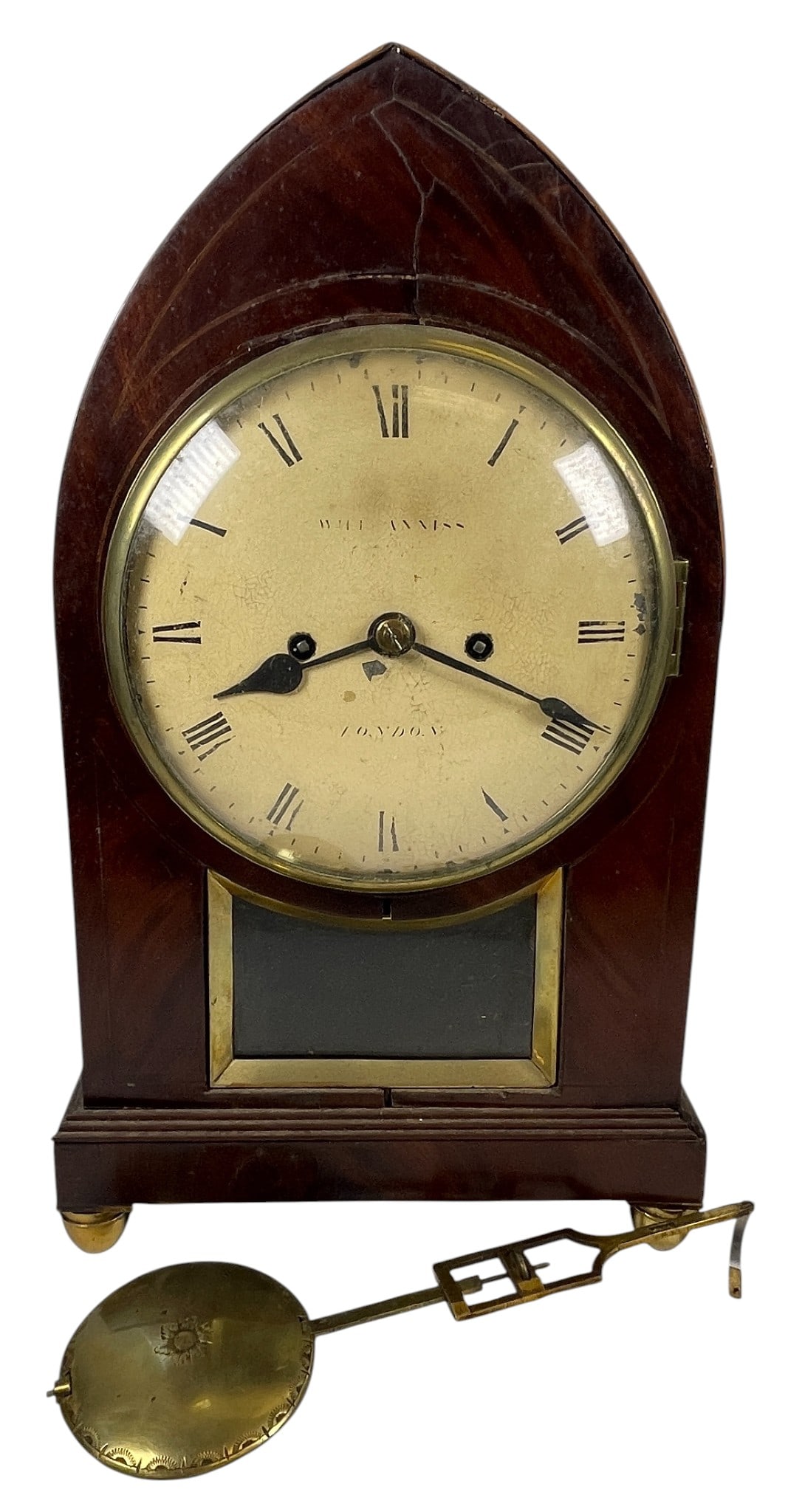 18th Century English Double Fusee Cathedral Clock (1 of 11)