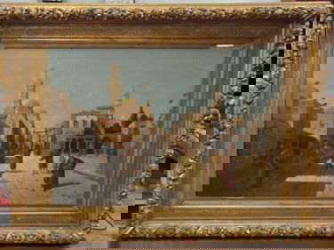 August Siegen Monumental & Massive Orientalist Cityscape