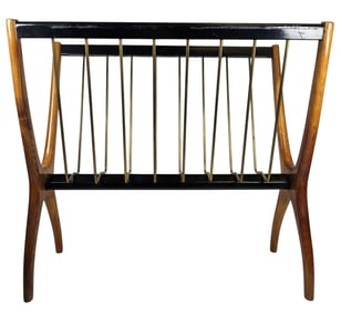 Mid Century Cesare Lacca Magazine Rack