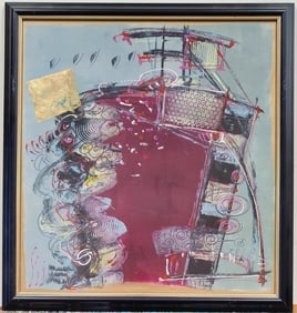 4 Dennis Levine Contemporary Abstract Whimsical Works