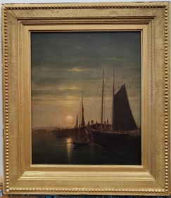 George Curtis O/B Titled New England Marine, 1879