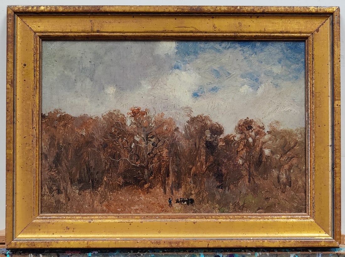 Arthur B. Davies O/C Ethereal Modernist Landscape (1 of 4)