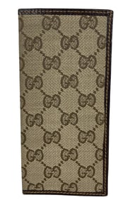 Vintage Gucci Logo Money Bill Holder Wallet