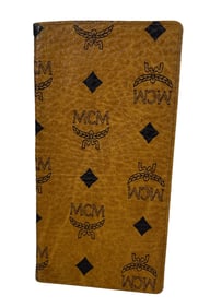 Vintage MCM Leather Long Bilfold Wallet