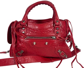 Vintage Balenciaga Neo Classic City Bag Leather Mini