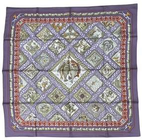 Hermes Mare Nostrum Silk Scarf Annie Faivre