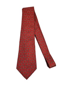 Chanel Red Men's Silk Tie