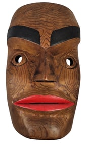 c1962 Ray Jules Jr Kyuquot Tribal Mask
