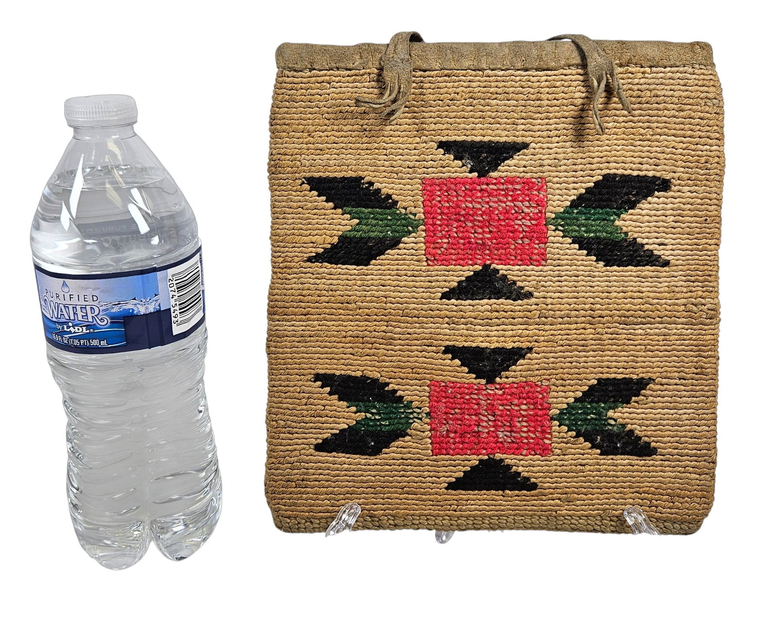 c1910 Nez Perce Corn Husk Bag (1 of 3)