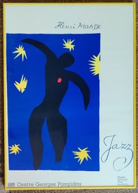 Matisse Musee national d'art moderne, Jazz Poster, 1979