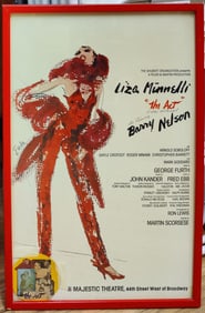 Liza Minnelli Poster "The Act" w/ Arnold Soboloff Collage