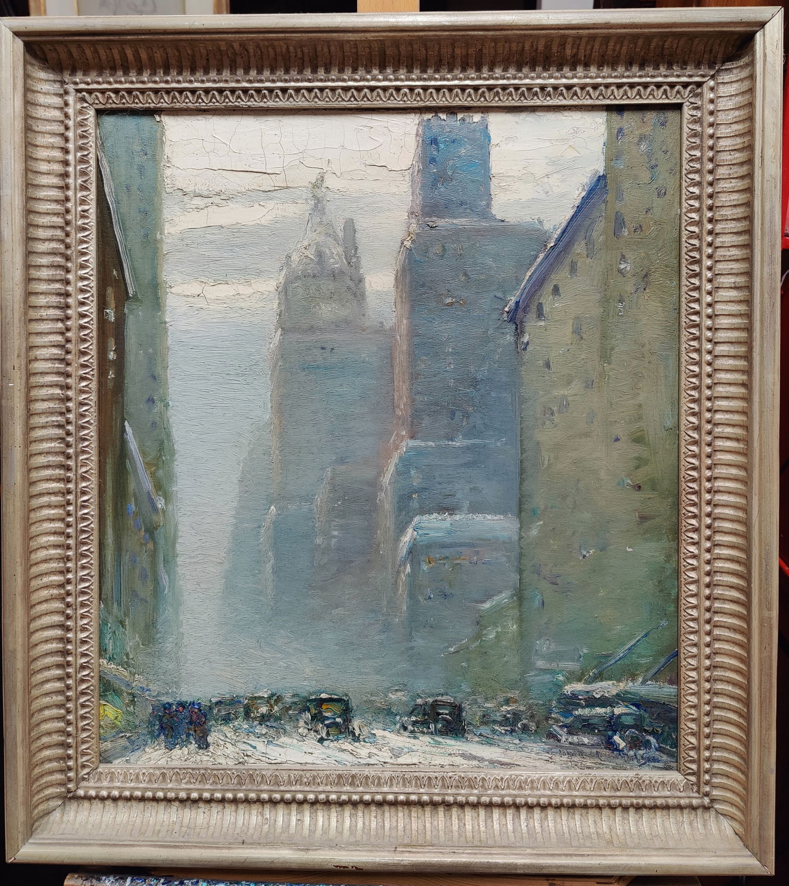 Johann Berthelsen O/B Snowy New York City c.1920s (1 of 8)