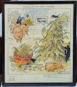 Joseph Parrish Comic Careful! Let's Not Start A Stampede