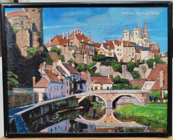 Donald Curran Pont de Semur en Auxois, Bourgogne, France