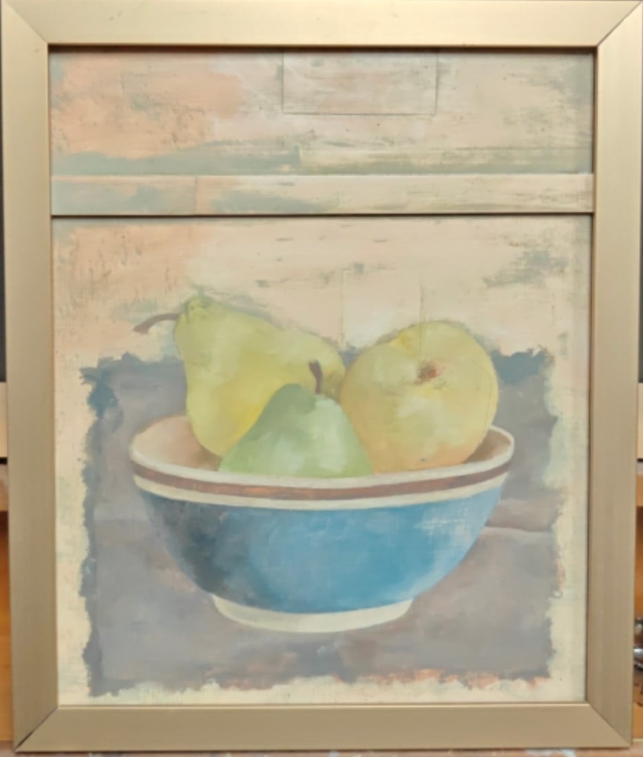 Donald Nelsen M/M O/B Still Life w/ Pears (1 of 3)