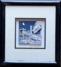 John Suchy 3D Print, Style of Rizzi, NYC Taxi Invasion!