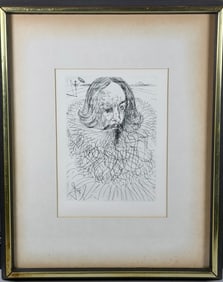Salvador Dali Nouvelle Gravure Etching Cervantes