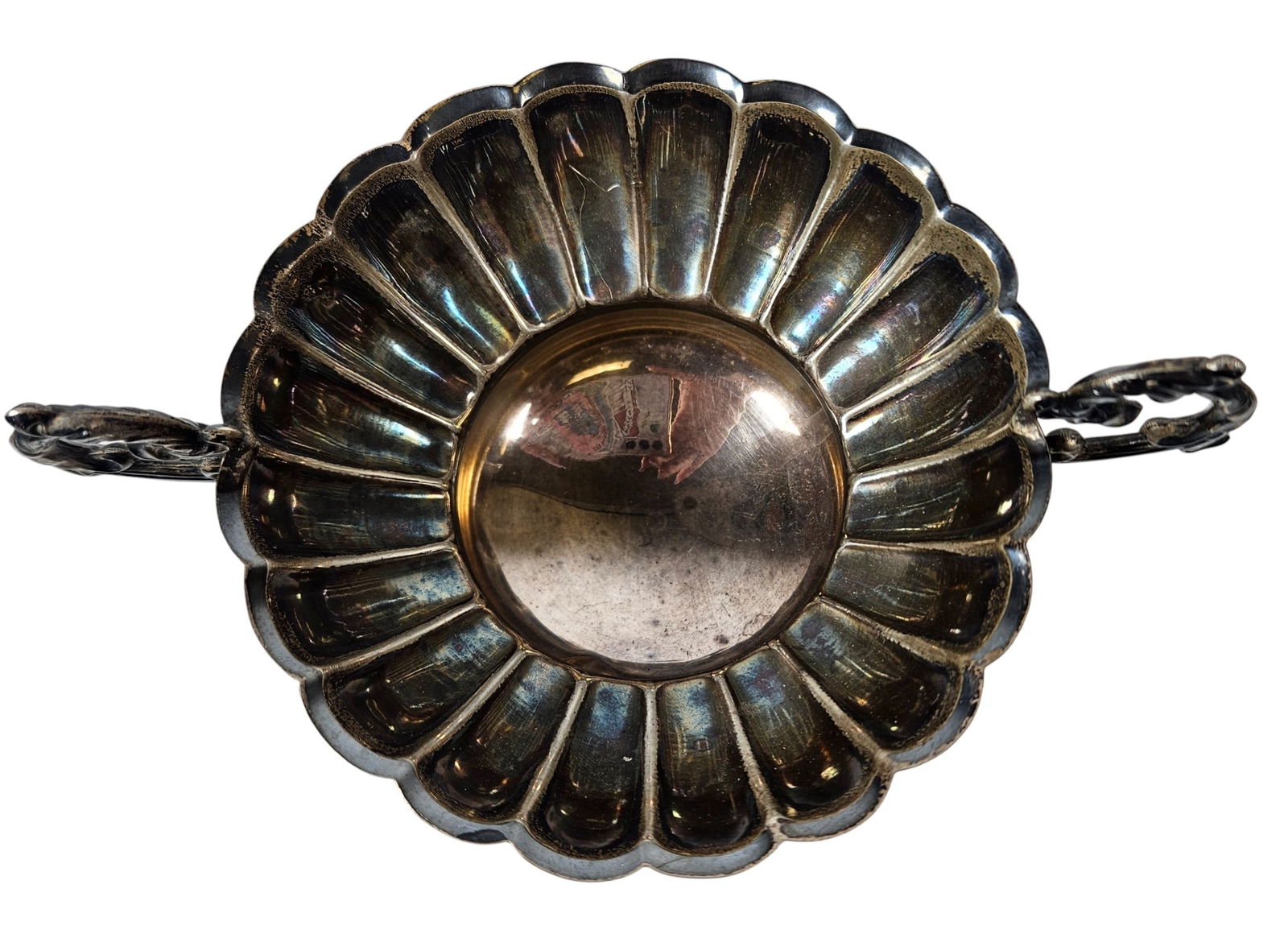 Antique Madrid Spain .915 Silver Trophy - 5