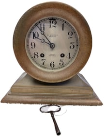 c1930 Chelsea Ship's Bell Clock A.A. Webster Co.