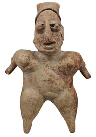Jalisco Ameca-Etzatlán Pottery Female Effigy, Shaft-Tomb Style