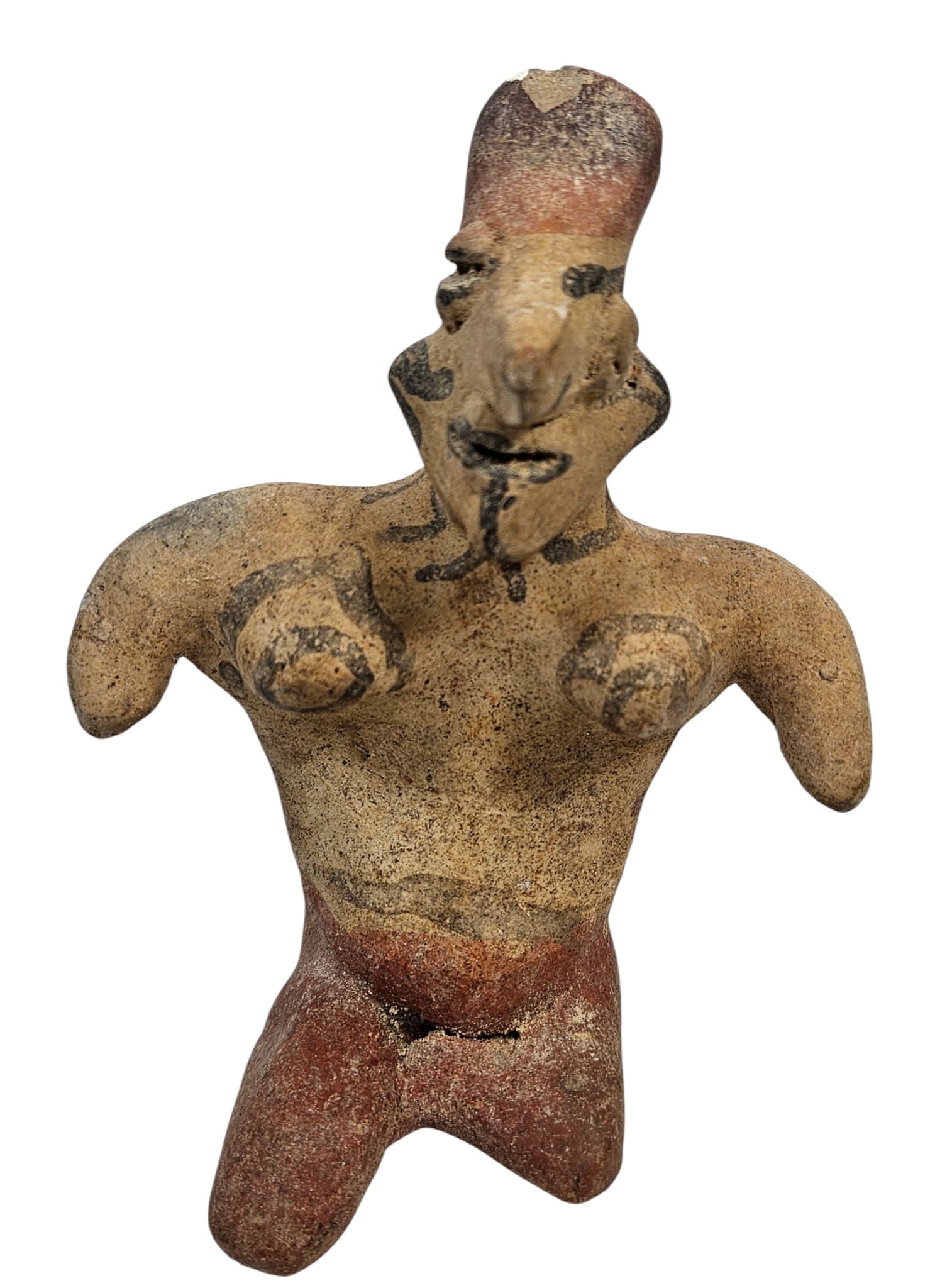 Pre Columbian Clay Artifact Figure 800 CE (1 of 6)