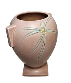 Art Deco Roseville Dawn Art Pottery Vase 827-6