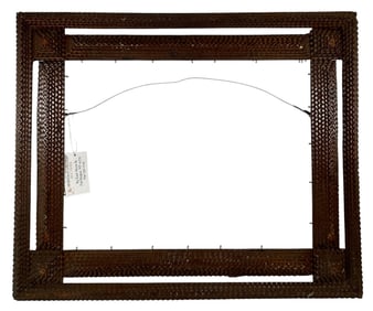 19th Century Tramp Art Frame