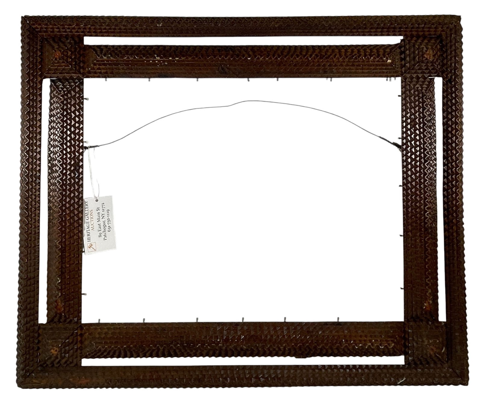 19th Century Tramp Art Frame (1 of 4)