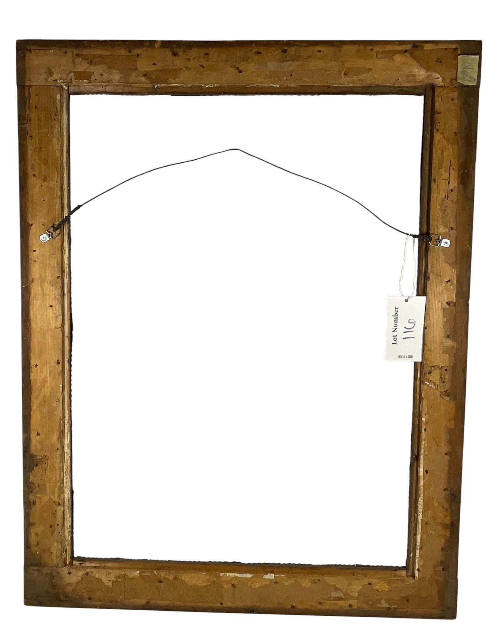 19th Century Tramp Art Frame - 4