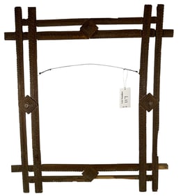19th Century Tramp Art Frame