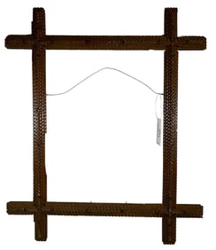 19th Century Tramp Art Frame