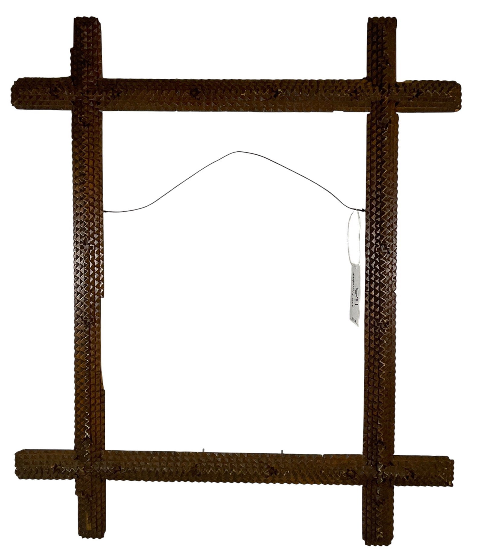 19th Century Tramp Art Frame (1 of 4)