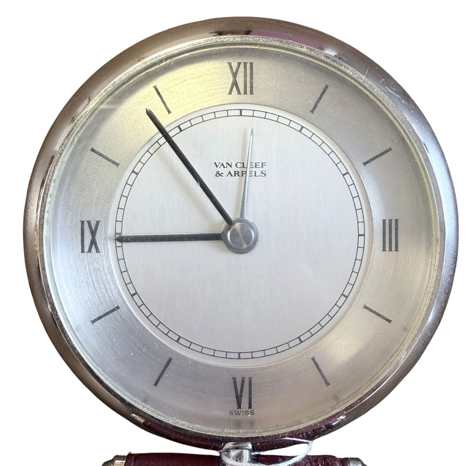 Vintage Van Cleef & Arpels Alarm Table Watch Clock - 2