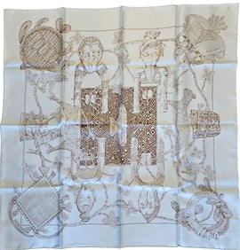 Hermes Ashanti Silk Scarf Annie Faivre
