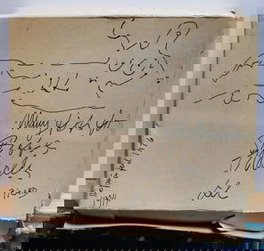 Lil Picard Box & Pieces Postal Art w/ Drawing and Note