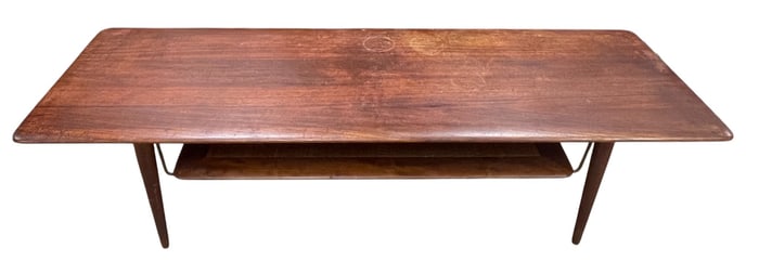 Peter Hvidt & Orla Molgaard-Nielsen for John Stewart Teak Coffee Table Model 516