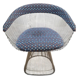 Mid Century Knoll International Warren Platner (American, 1916–2006) Lounge Chair