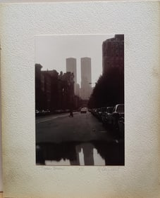 D Sargeant Photograph Haunting Image Twin Towers, 1975
