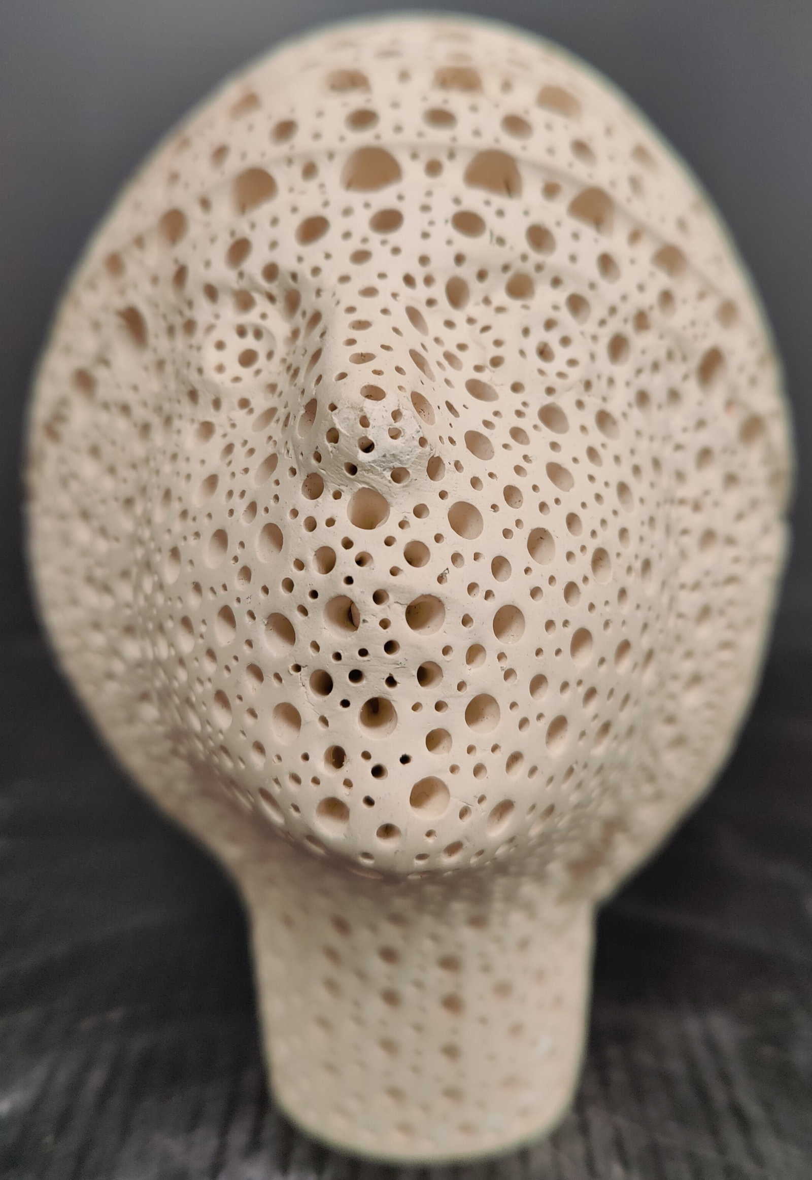 Alexander Ney Terracotta Female Head in Flapper Hat (1 of 6)