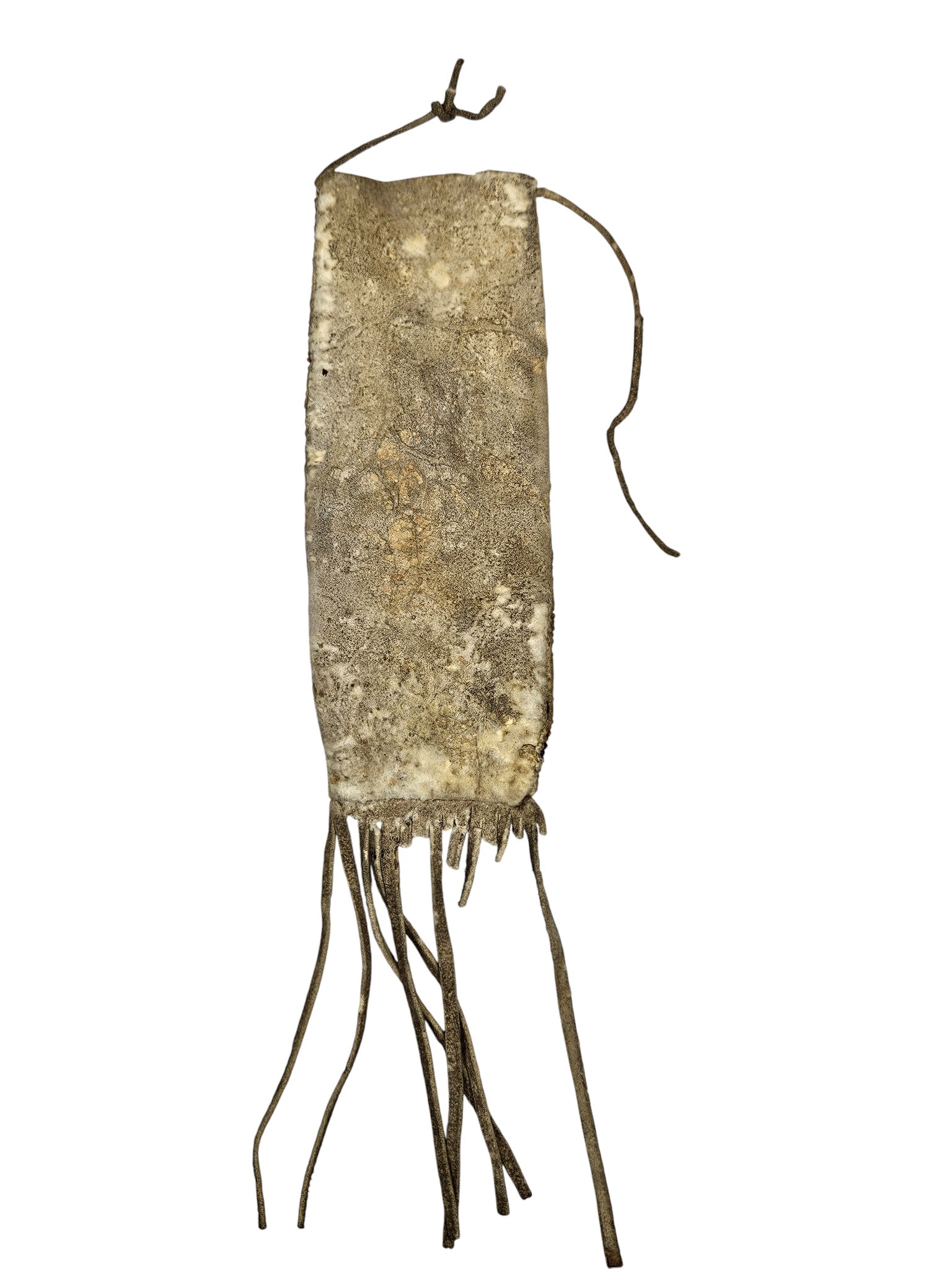 c1900 Native American Apsáalooke (Crow) Beaded Mirror Bag - 3