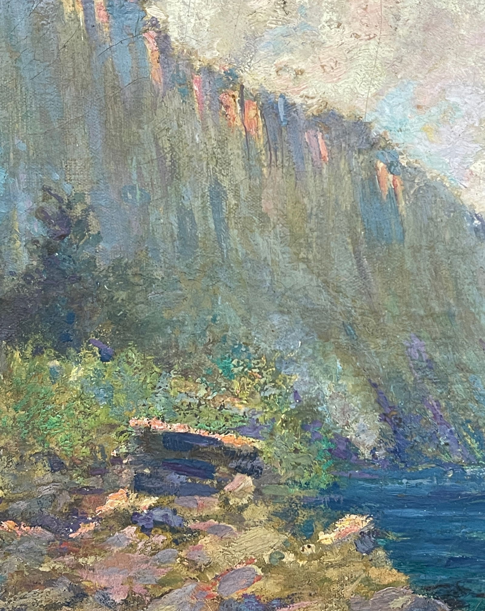 William St John Harper O/C Impressionist Shoreline - 3
