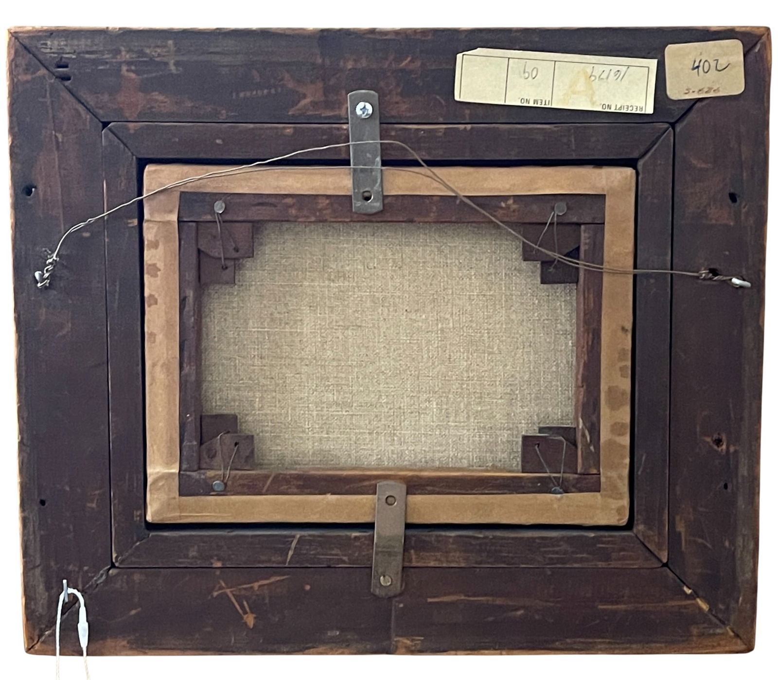 Initial Signed O/C Pastoral Bucolic Cows Landscape - 6